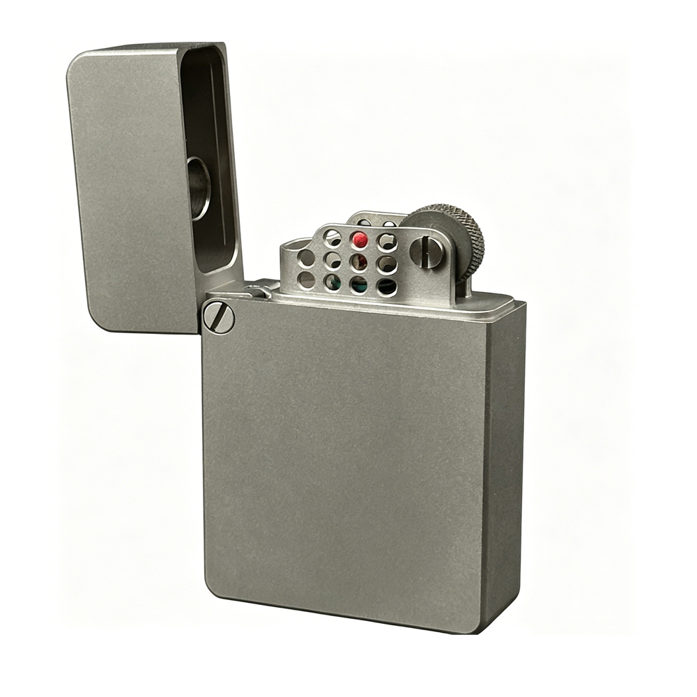 Titanium Alloy Trench Lighter  - Fire Starting Kit 评论和价格