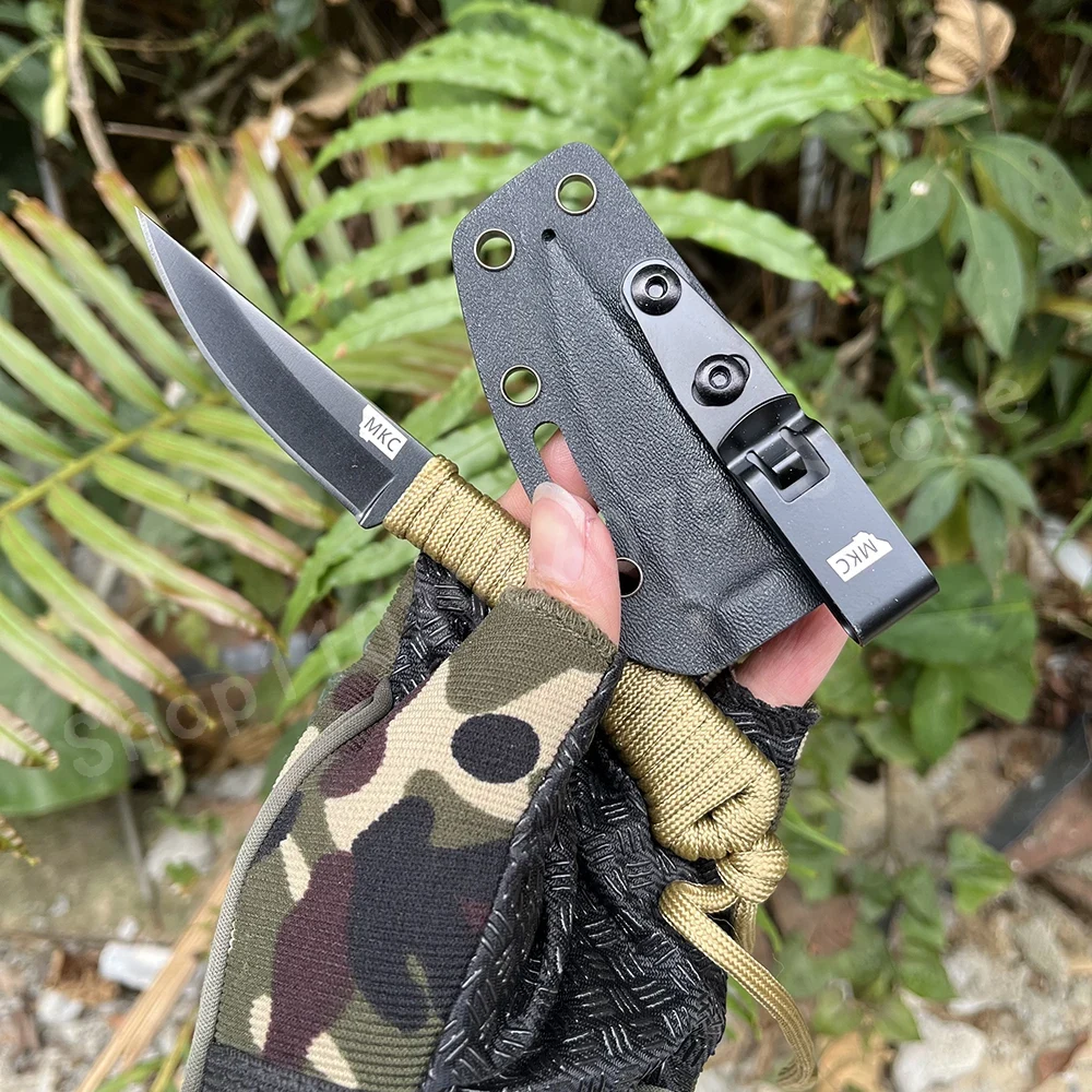 MK.C Portable Small Straight K - Bushcraft Knife Fixed 评论和价格