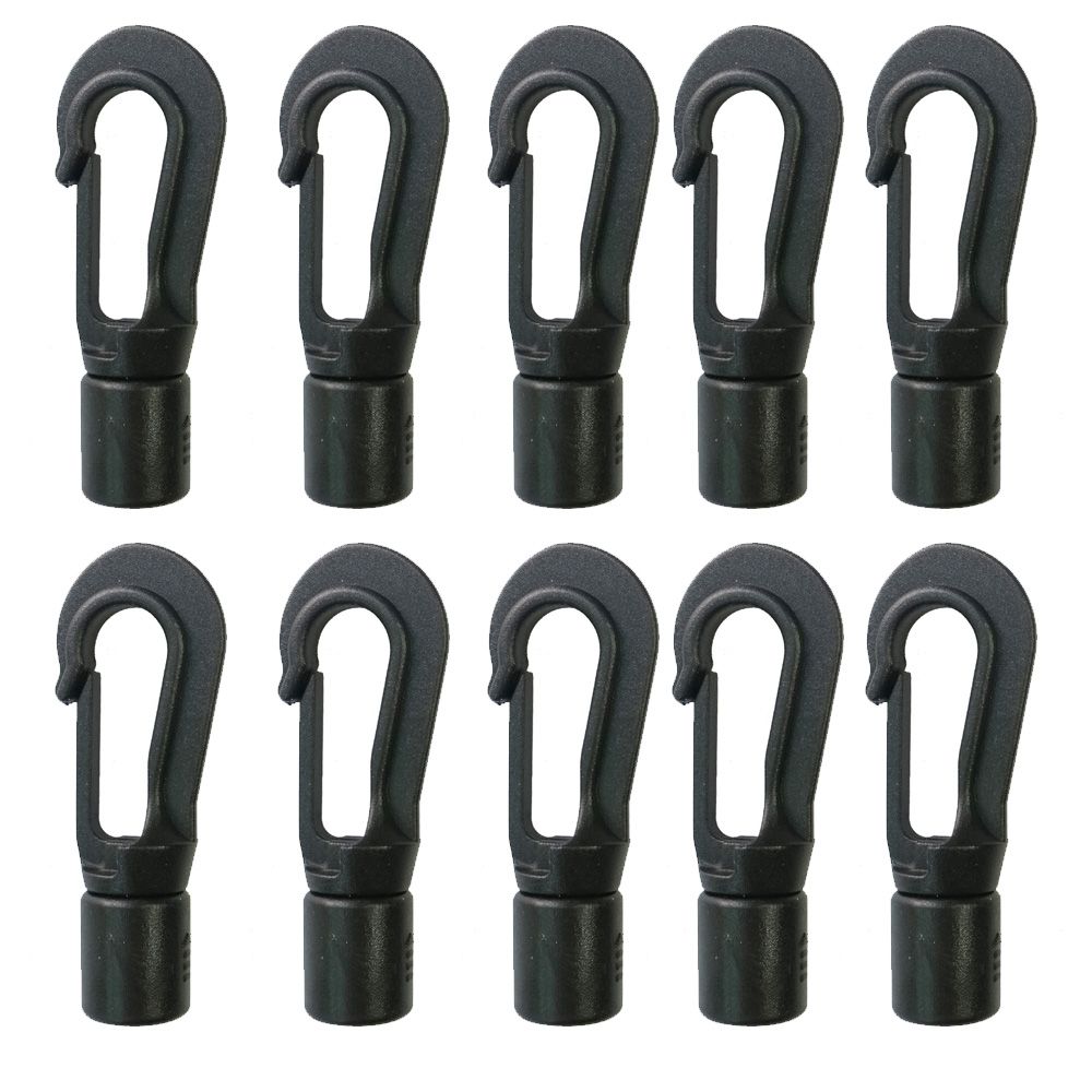 5/10pcs Plastic Snap Hook Clip - Fishing Kit Compact 评论和价格