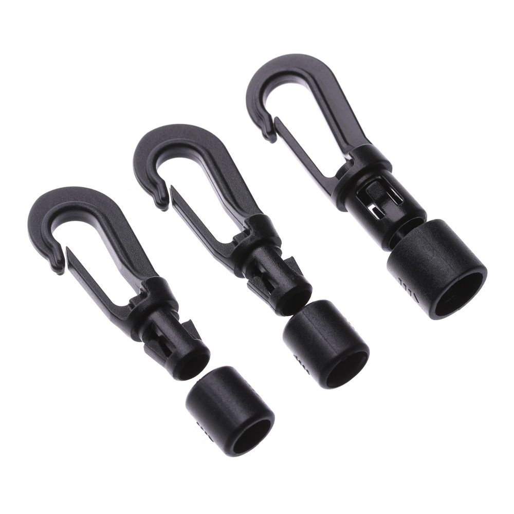 5/10pcs Plastic Snap Hook Clip - Fishing Kit Compact 评论和价格