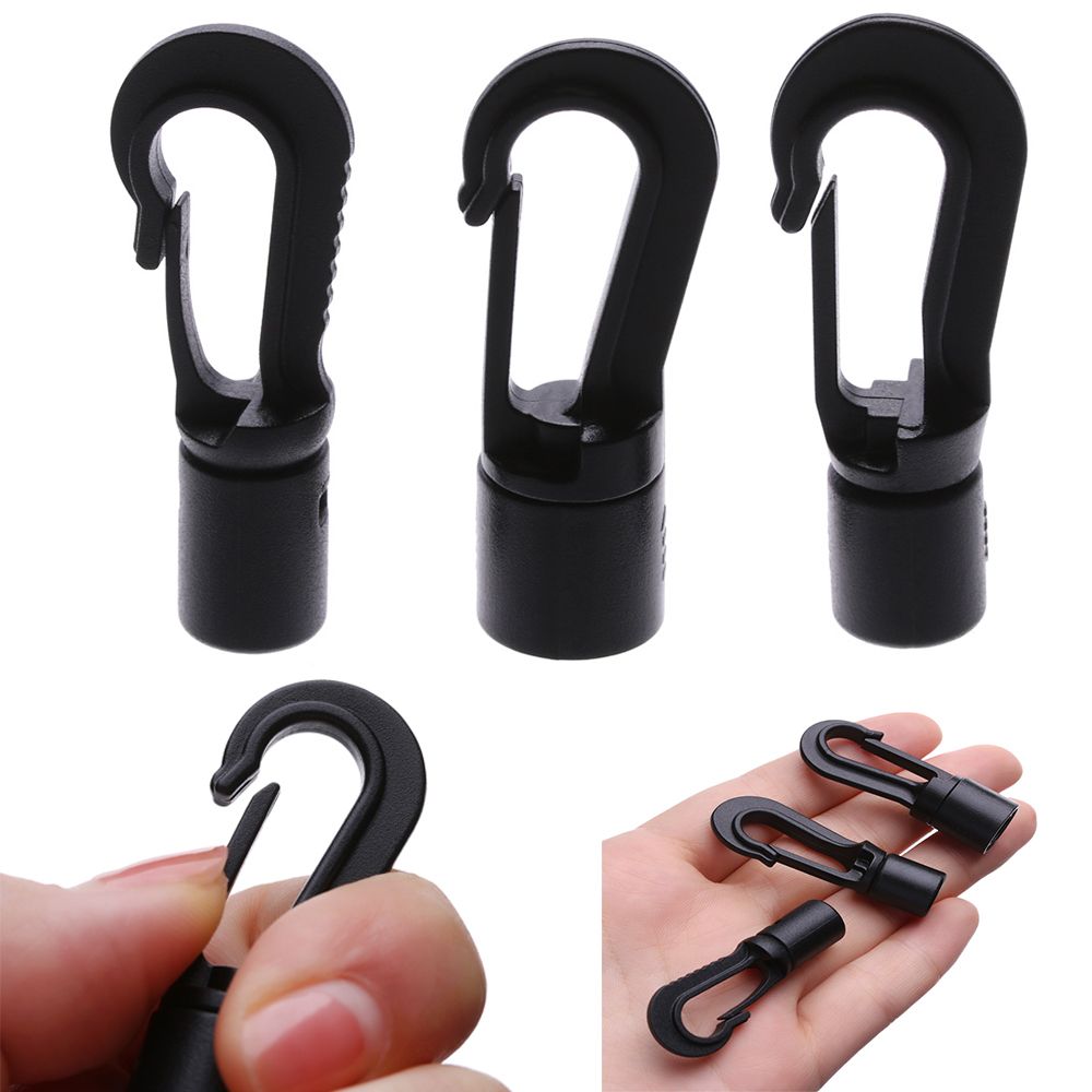 5/10pcs Plastic Snap Hook Clip - Fishing Kit Compact 评论和价格