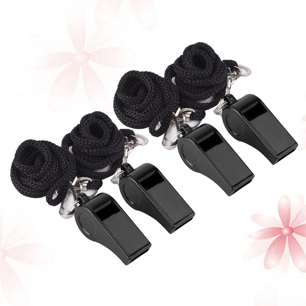 4Pcs Premium Metal Whistle Lou - Emergency Whistle Loud 评论和价格