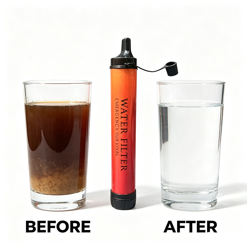 Outdoor Camping Emergency Surv - Water Purification Straw 评论和价格