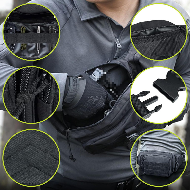 600D Oxford Multi-Pocket Waist - Fishing Kit Compact 评论和价格