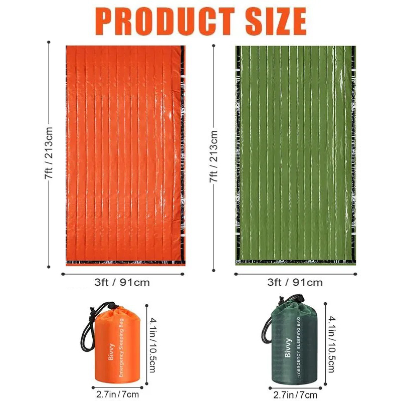 Waterproof Lightweight Thermal - Bivy Bag Emergency 评论和价格