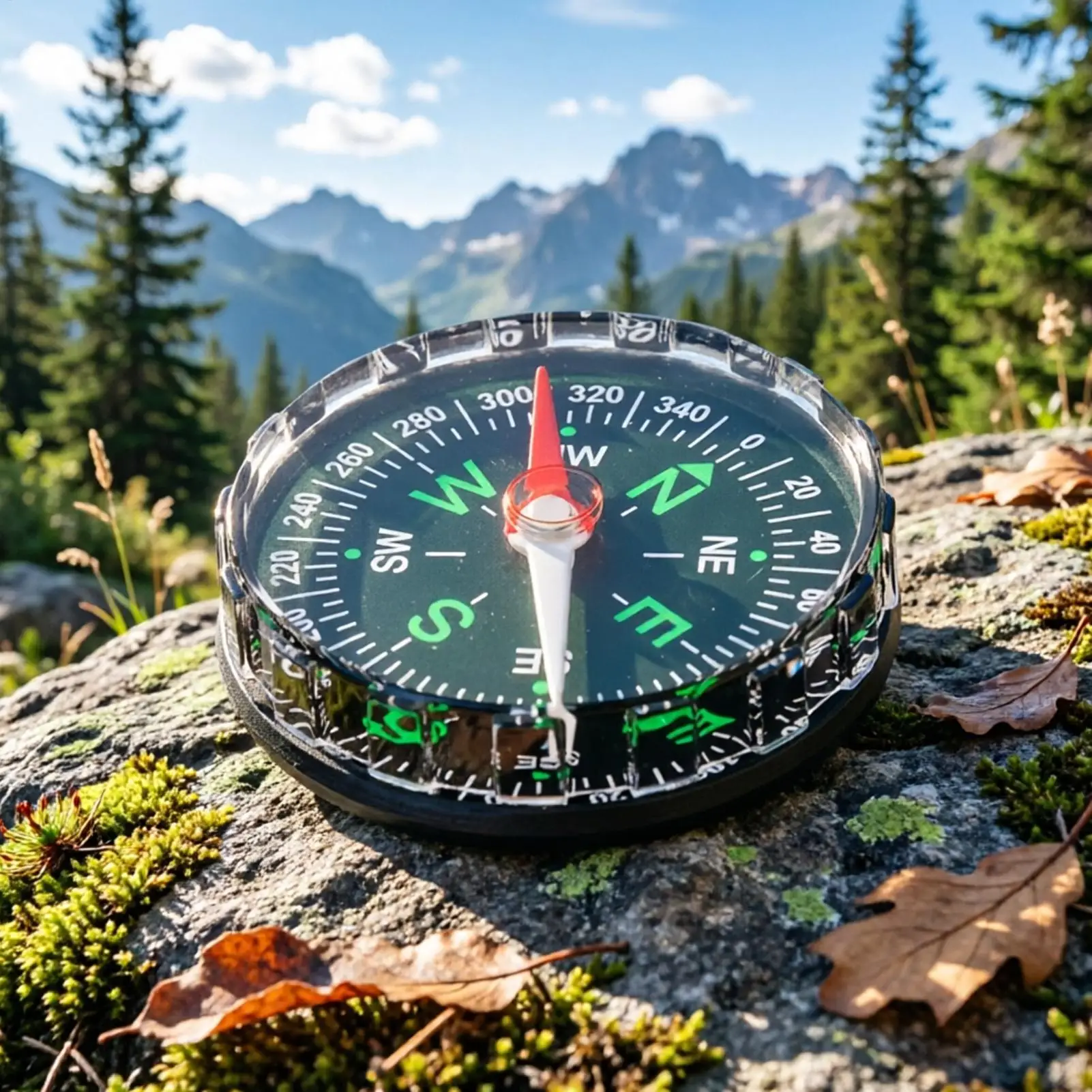 Portable Magnetic Pocket Compa - Compass Lensatic 评论和价格