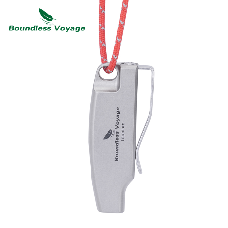 Boundless Voyage 120dB Titaniu - Emergency Whistle Loud 评论和价格